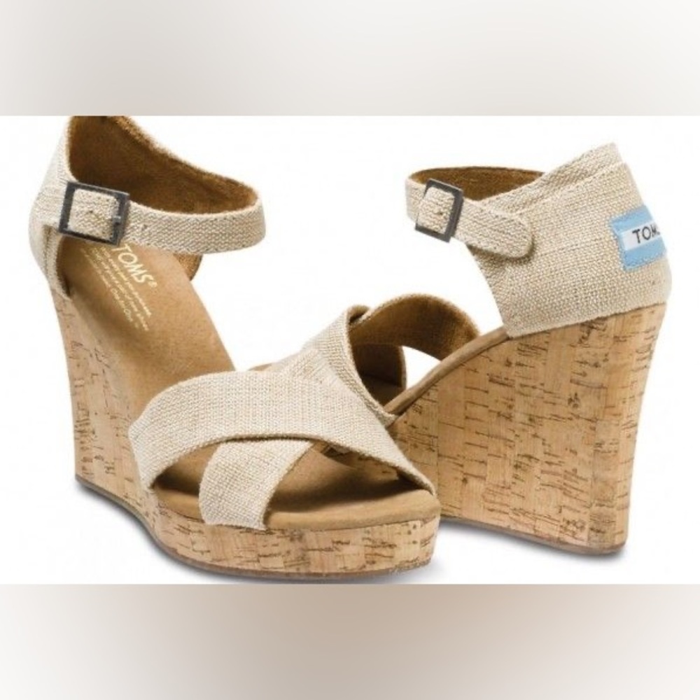 Toms Sandals, natural color